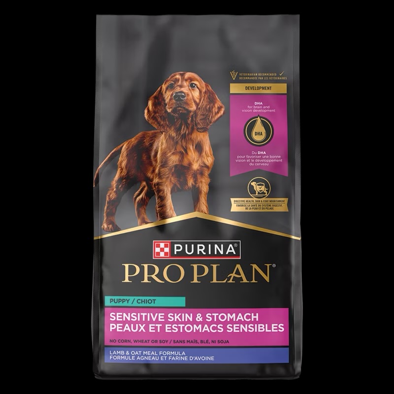 Purina Pro Plan Sensitive Skin & Stomach Puppy Lamb & Oat Meal Formula
